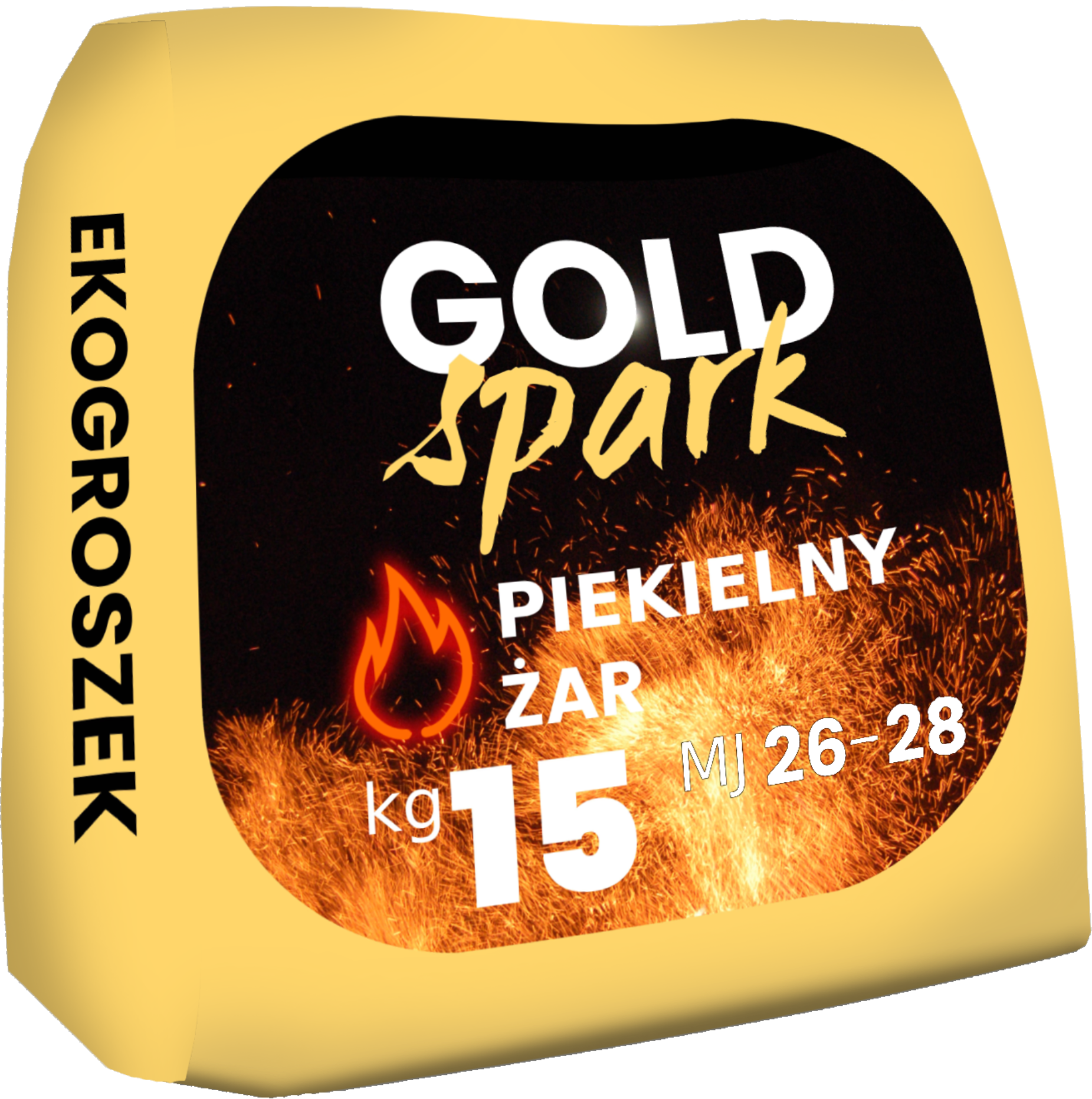 Ekogroszek Gold Spark 15kg Pl